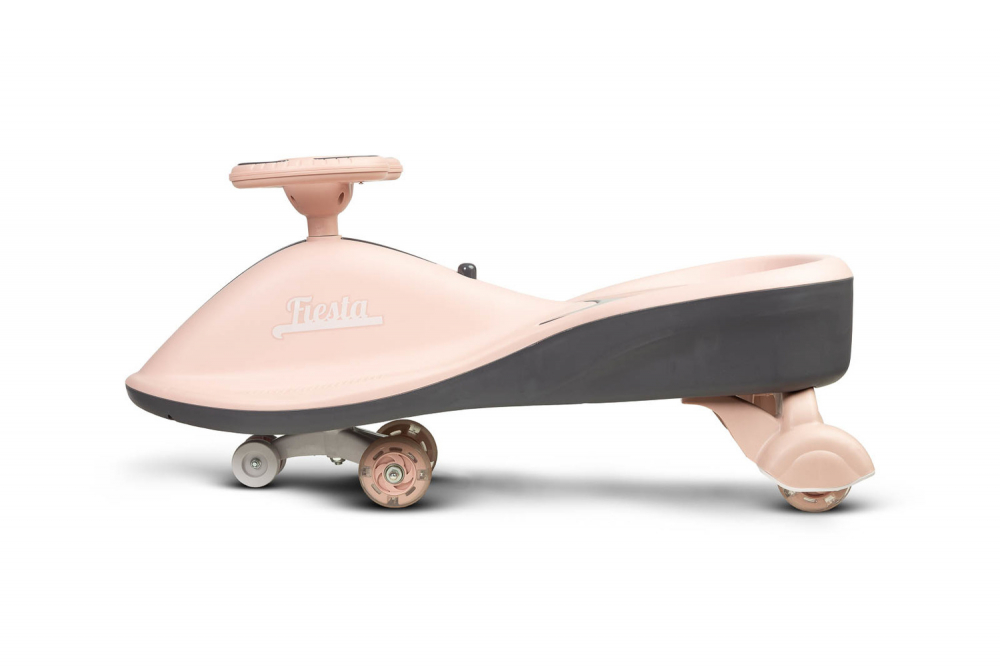 PlasmaCar copii fara pedale Toyz Fiesta BeigePurple Ride-On gravitationala cu muzica si roti din cauciuc luminoase, scaun ergonomic si spatios, greutate maxima admisa 100 kg - 6
