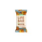 Baton proteic de ovaz cu caramel sarat bio 40g Lifebar