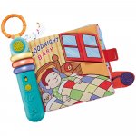 Carte senzoriala pentru copii Chipolino cu lumini si melodii Goodnight