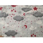 Cearsaf din finet cu elastic pe colturi pat 120x60 cm