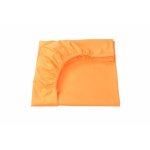 Cearsaf patut 120x60 cm bumbac portocaliu