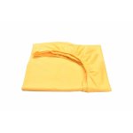 Cearsaf patut 120x60 cm bumbac galben