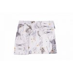 Cearsaf patut 120x60 cm bumbac model soldatei gri