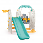 Centru de joaca 4 in 1 Pastel, inaltime ajustabila, protectii laterale, greutate admisa 30 kg, varsta 2 ani+