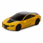Masinuta metalica convertibila RS galbena, scara RS 1:32
