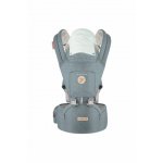 Marsupiu ergonomic 6 in 1 Colibro Honey cu scaun detasabil, Curelele late si confortabile, Baza ergonomica rigida, Curele late si ajustabile, Cool