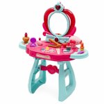 Masuta de infrumusetare cu sunete,lumini,sertar,bagheta magica si accesorii incluse Bbay Mix Pink Princess