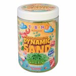 Nisip Kinetic verde 1 kg