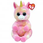 Jucarie de plus Ty Beanie Bellies unicorn Skylar 24 cm