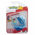 Set 2 figurine Clip n Go Totodile & Dive Ball W10 Pokemon
