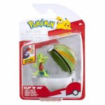 Set 2 figurine Clip n Go Treecko with Nest Ball W19 Pokemon