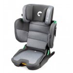 Scaun auto cu isofix Kidnort pliabil cu Tetiera reglabila 100-150 cm i-SIZE R-129 Mane Gray