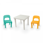 Set de masa cu scaune pastel