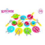 Set de vesela pentru gatit TechnoK cu scurgator 33 de piese
