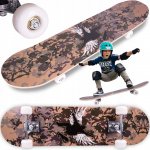 Skateboard cu platforma antiderapanta 77cm Brown camouflage