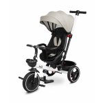 Tricicleta pentru copii Toyz Dash Grey cu maner parental, scaun reversibil si spatar reglabil cu pozitie de somn, suport picioare, frana si copertina,pana la 25 kg