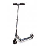 Trotineta Micro Speed Grey rapida, compacta, usoara, cadru din aluminiu, ghidon pliabil si ajustabil, greutate suportata 100 kg