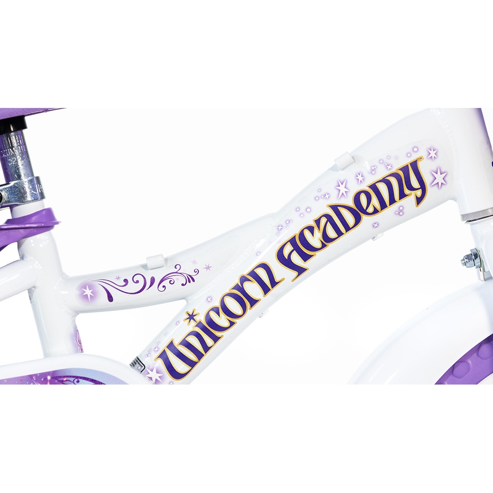 Bicicleta copii Dino Bikes 12 inch Unicorn Academy