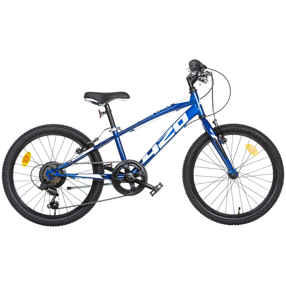 Bicicleta copii Dino Bikes 20 inch MTB baieti Sport albastru cu 6 viteze - 1 | YEO