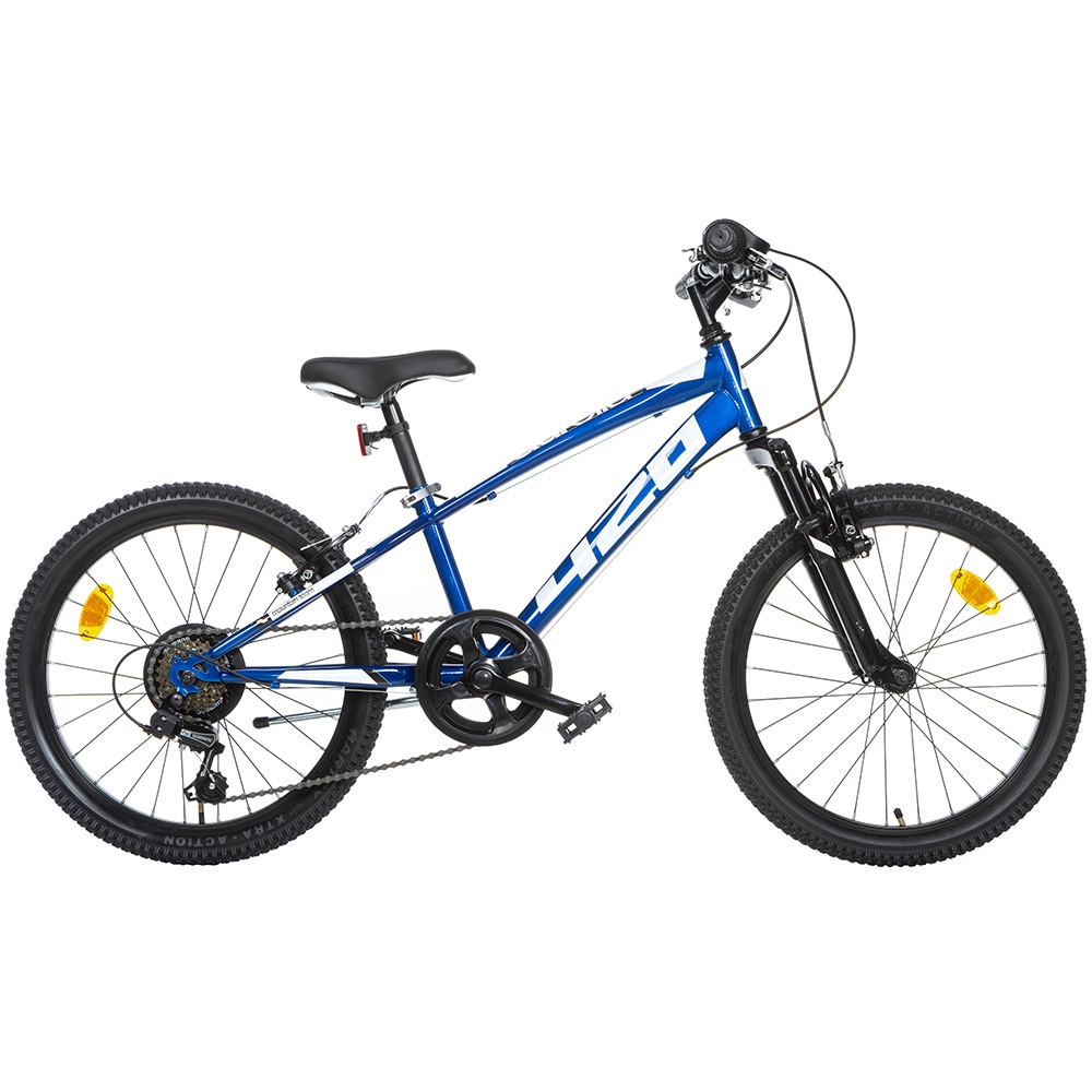 Bicicleta copii Dino Bikes 20 inch MTB baieti Sport albastru cu 6 viteze si suspensie - 1 | YEO