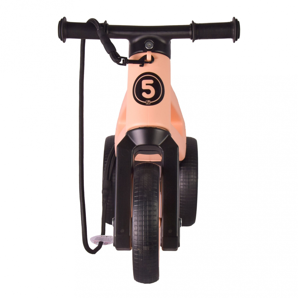 Bicicleta fara pedale Funny Wheels Rider SuperSport 2 in 1 Pastel Apricot