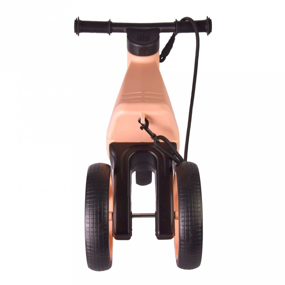 Bicicleta fara pedale Funny Wheels Rider SuperSport 2 in 1 Pastel Apricot - 2 | YEO