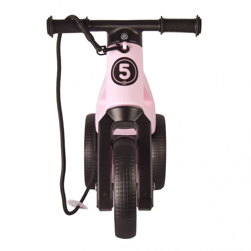 Bicicleta fara pedale Funny Wheels Rider SuperSport 2 in 1 Pastel Baby Pink - 1 | YEO