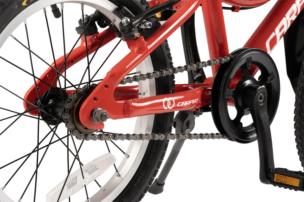 Bicicleta pentru copii Carpat C16208C RosuAlb 4-6 ani, Roti 16 inch, Cric, Frane V-Brake - 5