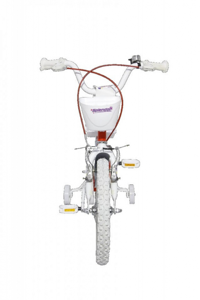 Bicicleta pentru copii Novokids SplendOr PRO Line Edition Rosu, Cosulet, Roti 16 inch, Maxim 35 kg, Cadru din otel, Roti ajutatoare detasabile, Ghidon reglabil pe inaltime - 2