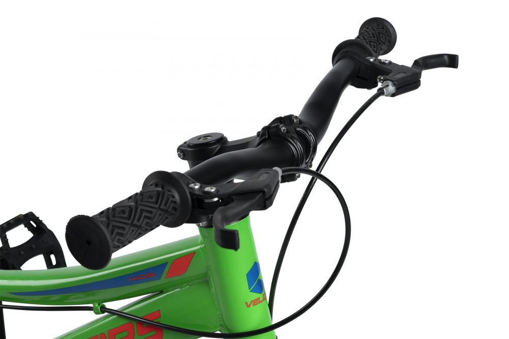 Bicicleta pentru copii Velors V16345A VerdePortocaliu 4-6 ani, Frane mecanice pe disc, Aparatoare lant, Aparatori noroi fataspate, Roti 16 inch, Cadru Otel - 3