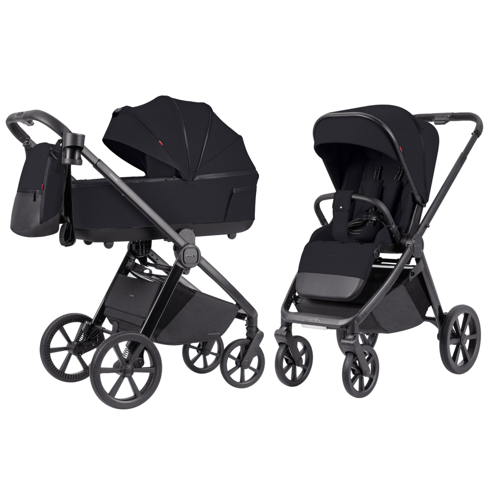 Carucior 2 in 1 Carrello Omega Plus Cosmo Black protectie UV SPF 50 - 5