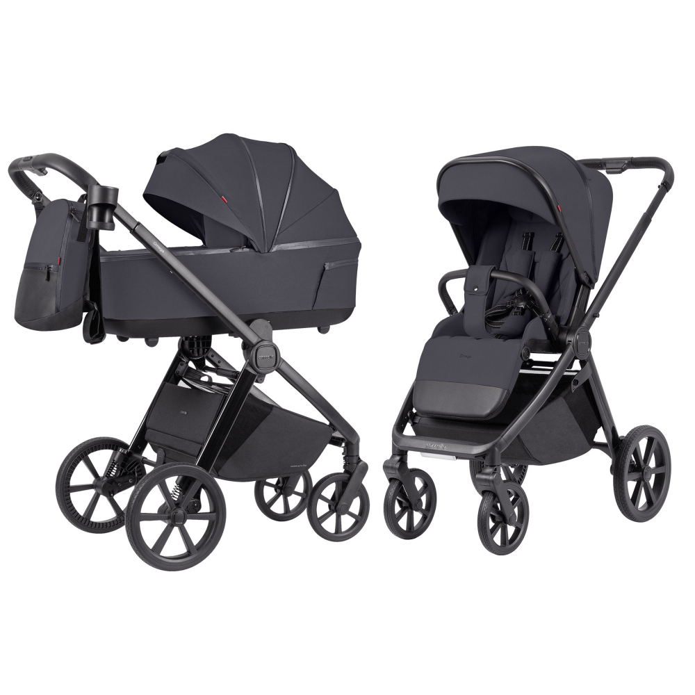 Carucior 2 in 1 Carrello Omega Plus Meteor Grey protectie UV SPF 50 - 5