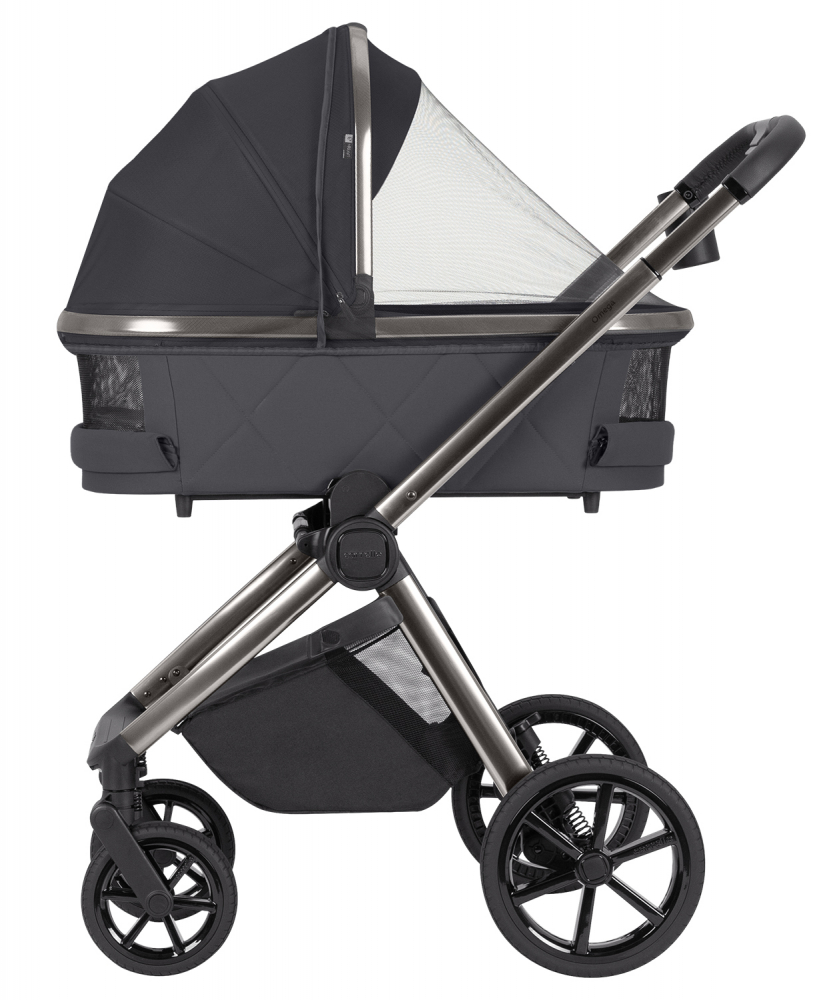 Carucior 2 in 1 Carrello Omega Excellent Grey cadru din aluminiu, accesorii incluse, greutate admisa 22 kg - 7