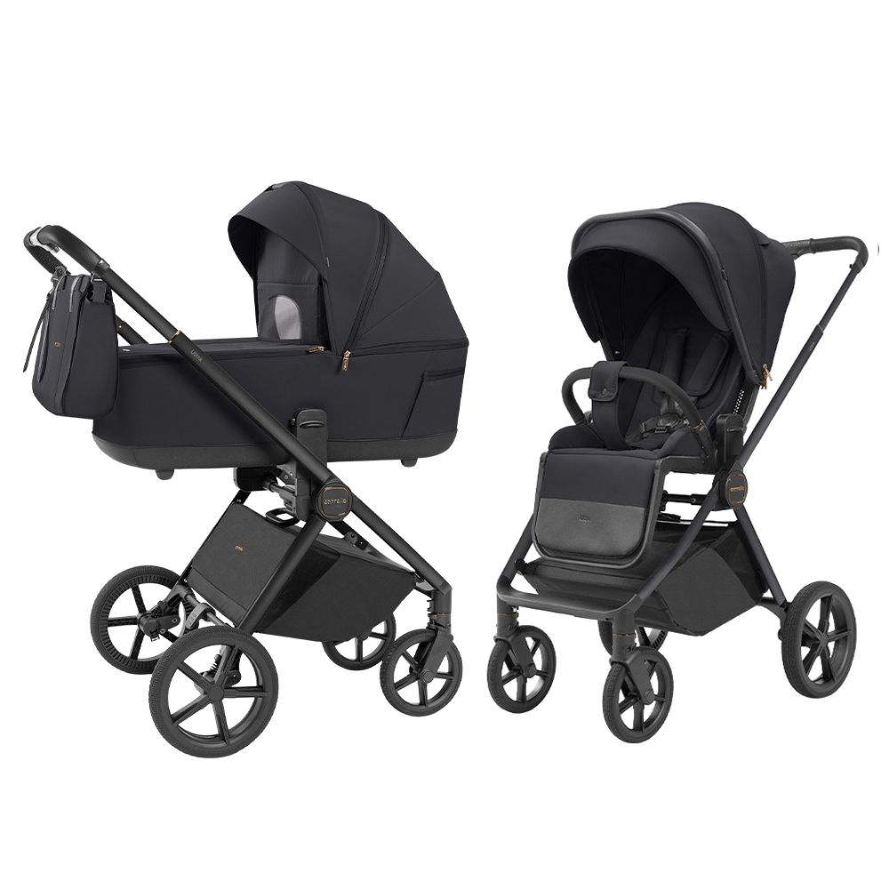 Carucior 2 in 1 reversibil Carrello Ultra 2025 Basalt Black protectie UV SPF 50 - 3