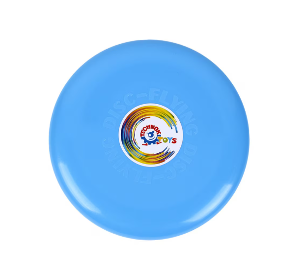 Disc zburator TechnoK frisbee cu diametru de 24 cm albastru