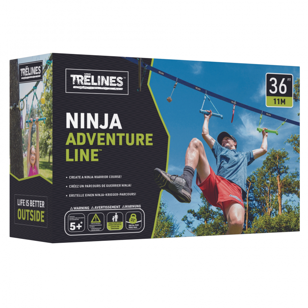 Joc exterior Funie echilibru Ninja Adventure 11 metri - 1 | YEO