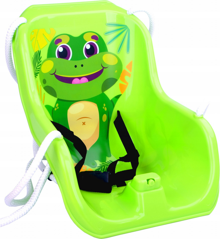 Leagan pentru copii cu masuta 2 in 1 Mochtoys Verde