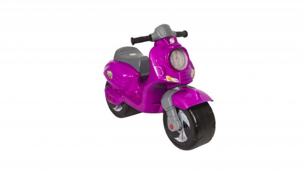 Motocicleta pentru copii Novokids Vespa Scooter Mini Roz, fara pedale, greutate suportata 30 kg, roti late, stabilitate mare