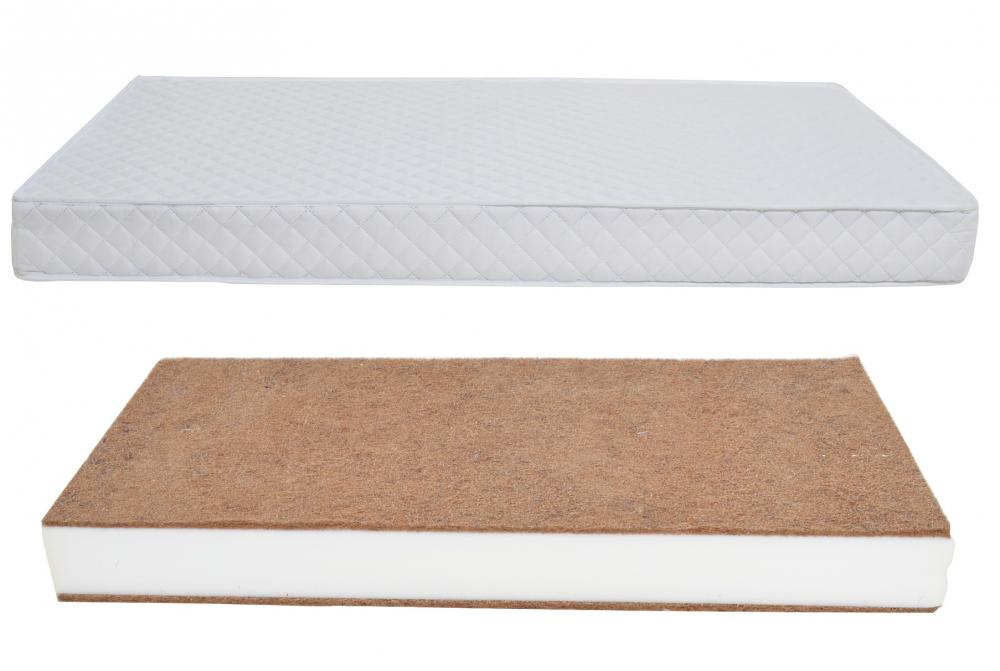 Pachet Saltea cu husa detasabila din microfibra Nichiduta Cocos Comfort + 120x60x10 cm + Protectie impermeabila Nichiduta - 5