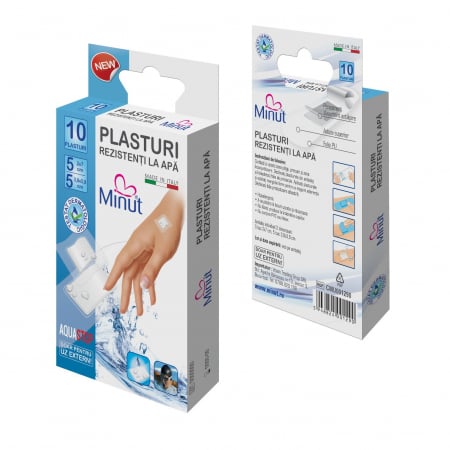 Plasturi rezistenti la apa Minut 10 bucati