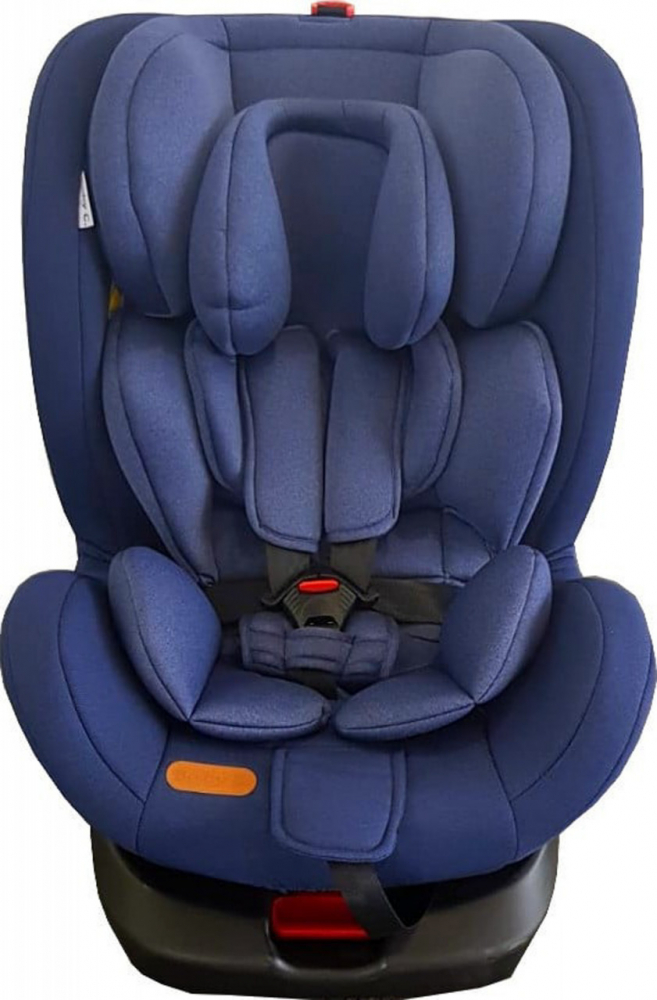 Scaun auto cu isofix Baby Care Motion Seat Albastru, Rotire 360 grade, 0-36 kg, Tetiera reglabila, Omologare R-129 i-Size, Centura in 5 puncte - 3