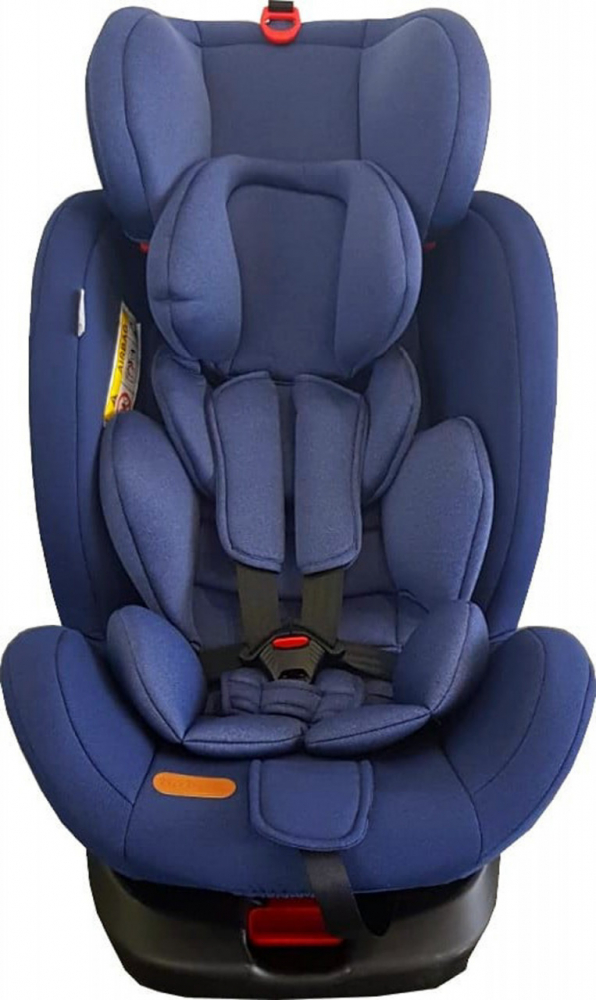 Scaun auto cu isofix Baby Care Motion Seat Albastru, Rotire 360 grade, 0-36 kg, Tetiera reglabila, Omologare R-129 i-Size, Centura in 5 puncte - 1