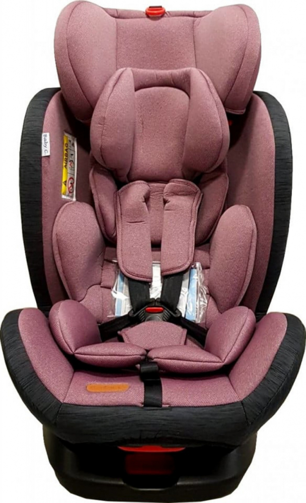 Scaun auto cu isofix Baby Care Motion Seat Mov, Rotire 360 grade, 0-36 kg, Tetiera reglabila, Omologare R-129 i-Size, Centura in 5 puncte