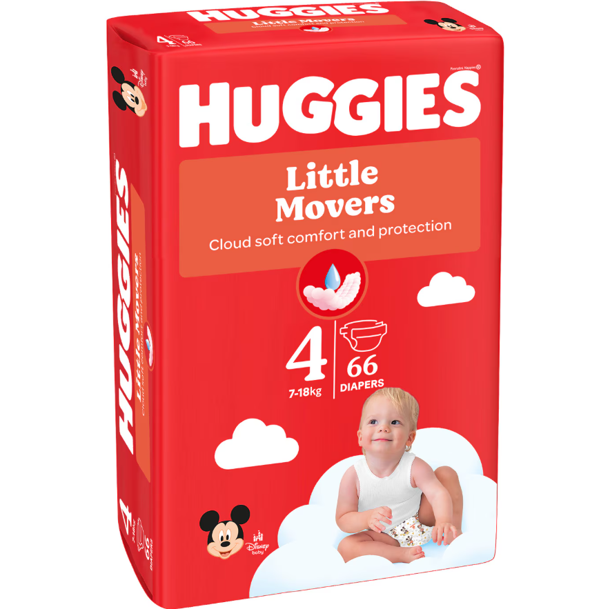 Scutece Huggies Ultra Comfort Mega Nr 4 7-18 kg 66 buc