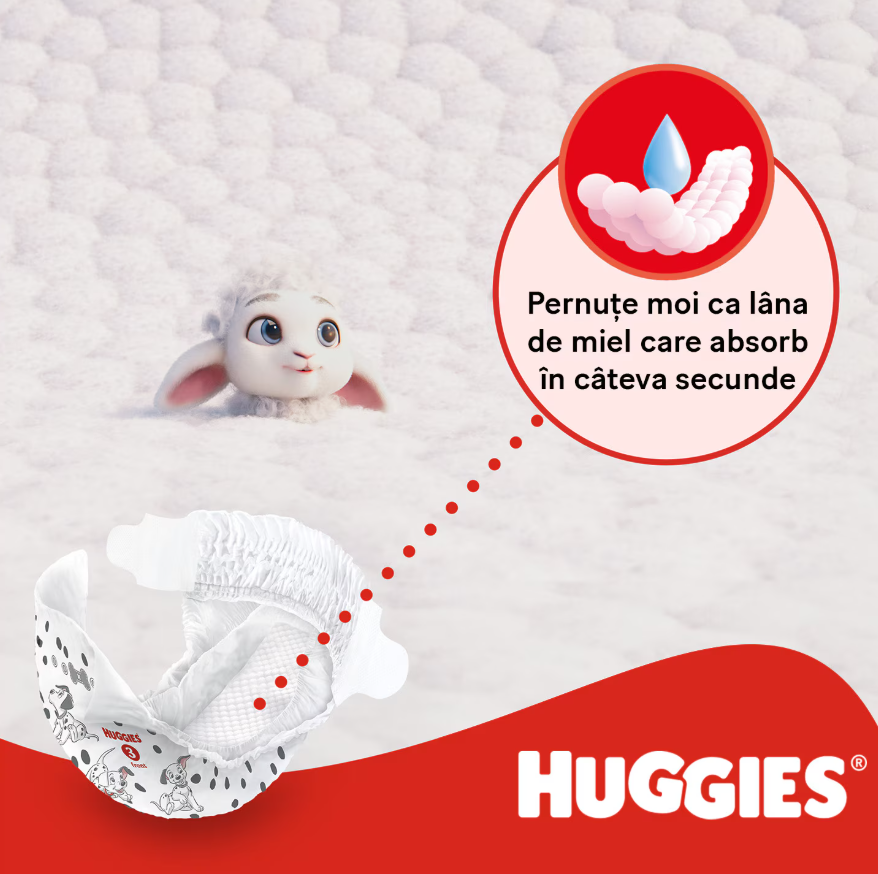 Scutece Huggies Ultra Comfort Mega Nr 5 12-22 kg 116 buc - 2 | YEO