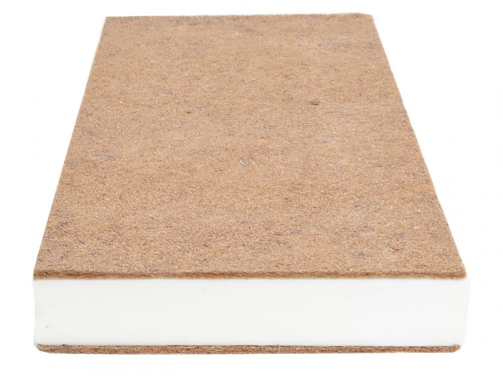 Set Patut din lemn 120x60 cm Nichiduta Lilia White cu margini rotunjite si somiera reglabila + Saltea cu husa detasabila din microfibra 12 cm grosime Nichiduta Cocos Comfort + - 5