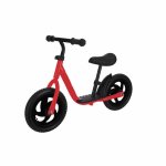 Bicicleta pentru copii Novokids SplendOr Balance Bike 124 Rosu pedagogica fara pedale, Cu platforma, Roti 12 inch, 1-5 ani, Maxim 30 kg, Cadru otel, Roti din spuma cauciucata EVA, Ghidon si sa reglabile pe inaltime