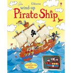 Carte pentru copii Usborne cu sine si jucarie wind-up pirate ship