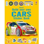 Carte pentru copii Usborne Build your own Cars cu stickere
