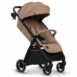 Carucior sport Lionelo Ingrid, capotina impermeabila cu filtru UPF50+, pana la 22 Kg, spatar reglabil in 3 pozitii, include suport pahar si plasa de tantari, sistem pentru pliere automata, 6 luni+, bej